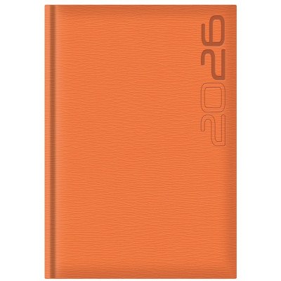 Agenda N°7 Diaria Rivoli naranja encuadernada Talbot