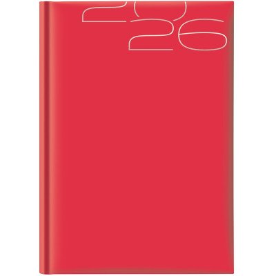 Agenda N°7 Positano Diaria rojo encuadernada Talbot