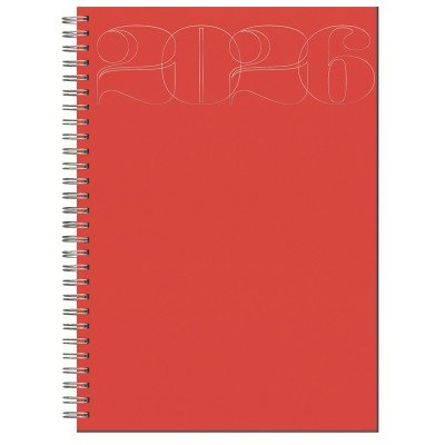 Agenda N°8 Semanal Positano rojo Talbot