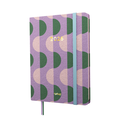 Agenda N°7 Diaria Geométrica 2 encuadernada Talbot