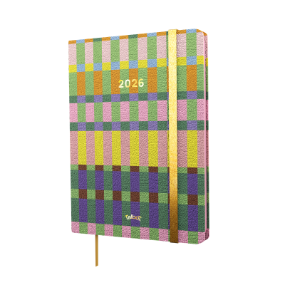 Agenda N°7 Diaria Geométrica 4 encuadernada Talbot