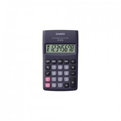 Calculadora portatil 8 digitos negra HL-815LBK Casio