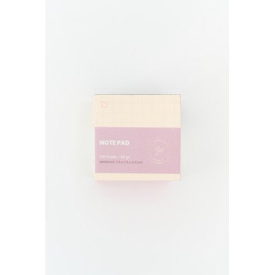 Notas adhesivas 7,5 x7,5 cm Minimal FW