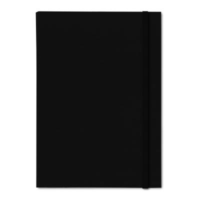 Cuaderno A4 tapa dura negro x 96 hojas rayadas Talbot