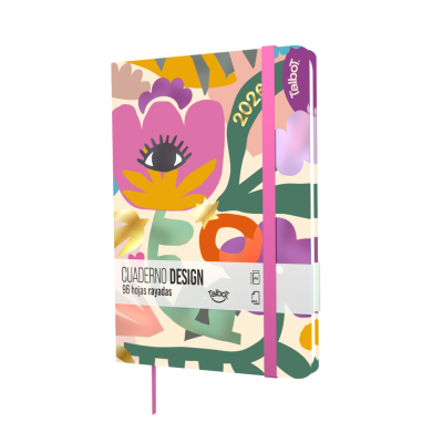 Cuaderno 14x21 cm Design Ready to fly 96 hojas rayadas Talbot