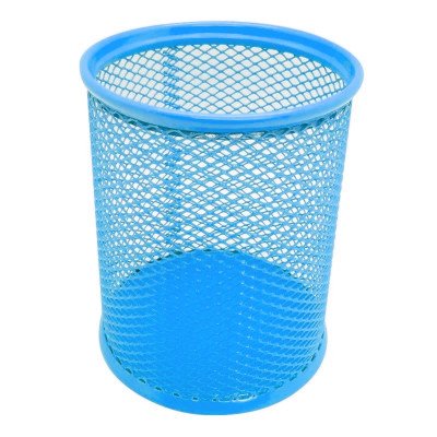 Portalápiz de alambre redondo Celeste pastel Skycolor