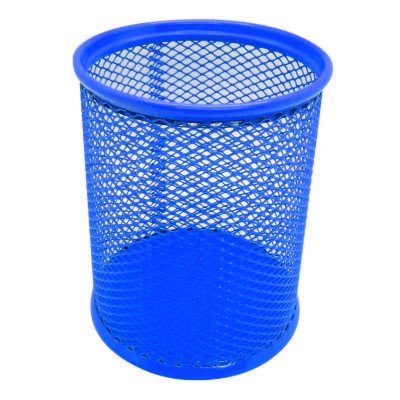 Portalápiz de alambre redondo AZUL Onix