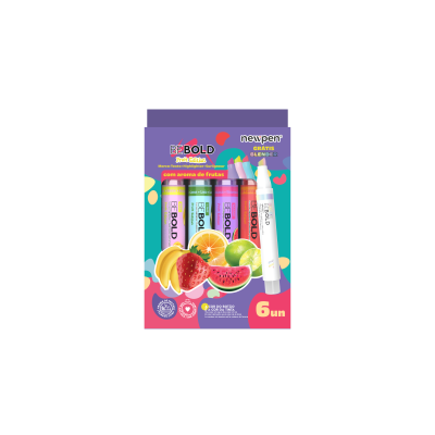 Resaltadores perfumados Fruit + Blender x6 unidades surtidos Be Bold