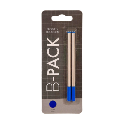Repuesto para bolígrafo de giro Azul x2 unidades FW