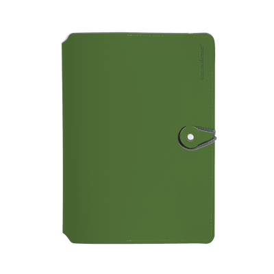 Agenda Classic button Forest green A5 semanal Vacavaliente