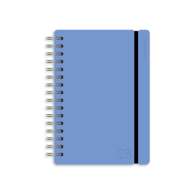 Agenda Studio Lichen blue A5 diaria Vacavaliente