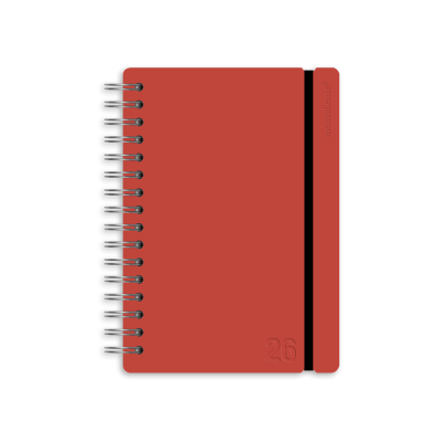 Agenda Studio Red clay A5 semanal Vacavaliente