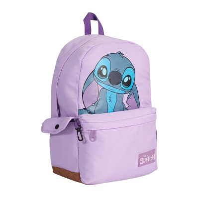 Mochila espalda Stich Lila Mooving