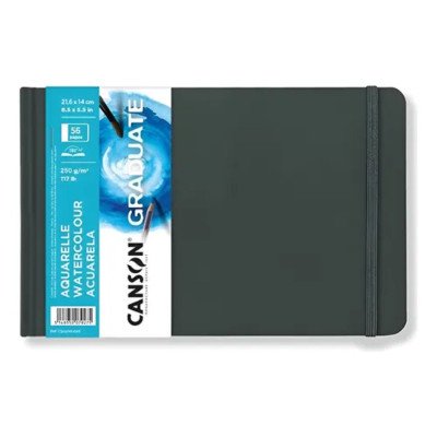 Album Book Graduate Aquarelle 21,6x14 cm 250 gramos 28 hojas Canson
