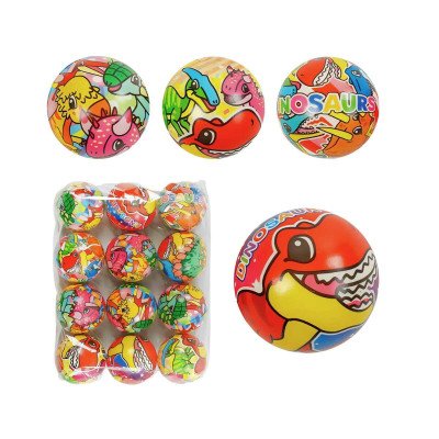 Pelota antiestress dino Colours