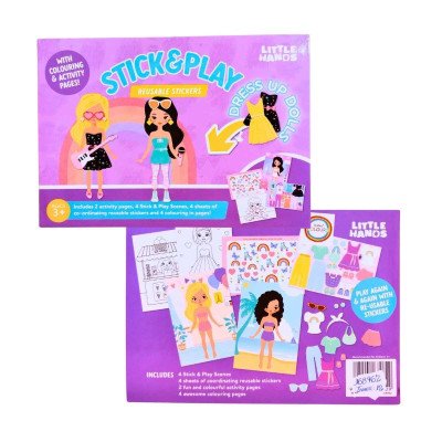 Album + stickers reutilizables nena Colours