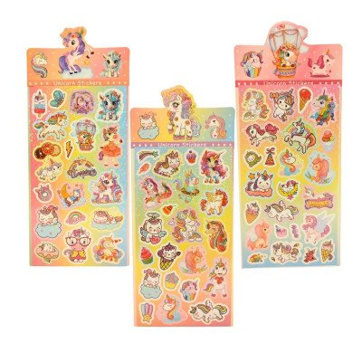 Stickers Unicornio Colours