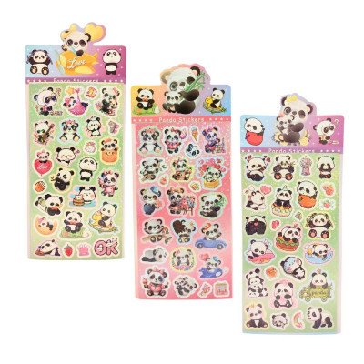 Stickers Panda Colours