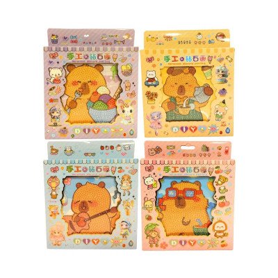 Kit Pintura de Diamantes con bastidor plástico Capybara Colours