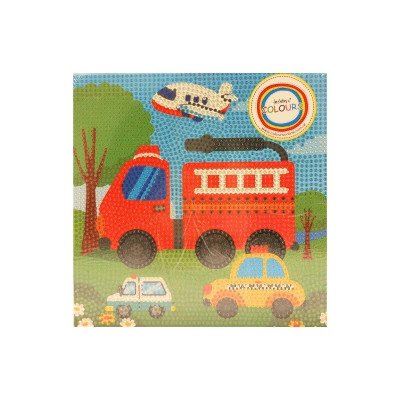 Kit Pintura de Diamantes con bastidor plástico Autos Colours