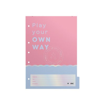 Separadores A4 Pastel Block x6 materias Mooving