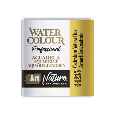 Acuarela en pan Amarillo de Cadmio x4 gramos Art Nature