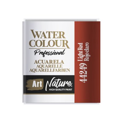 Acuarela en pan Rojo Claro x4 gramos Art Nature