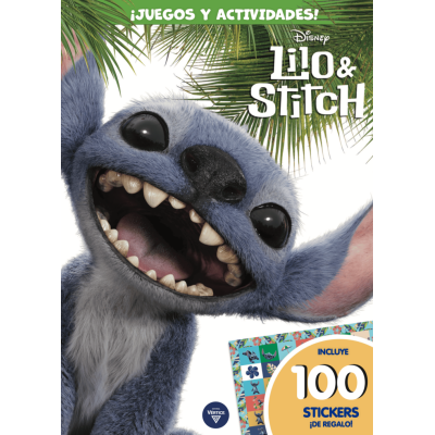 Mi libro favorito x16 páginas +stickers Stitch película Editorial Vértice
