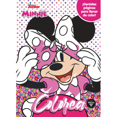 Libro Juegos y colores x32 páginas Minnie Editorial Vértice