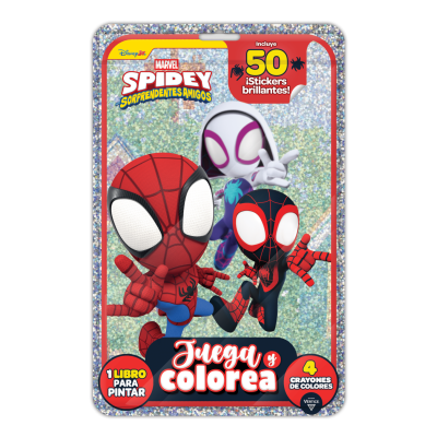 Nuevo Flow pack Juega y colorea Spidey & Friends Editorial Vértice