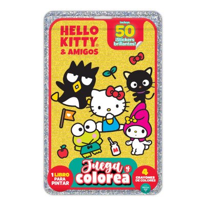 Flow pack Juega y colorea Hello Kitty & Friends Editorial Vértice