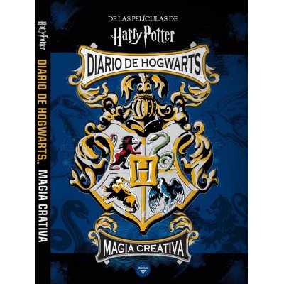 Libro Harry Potter Diario de Hogwarts magia creativa x112 páginas Editorial Vértice