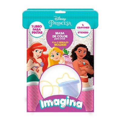 Flow pack Imagina masas de color Princesas Editorial Vértice