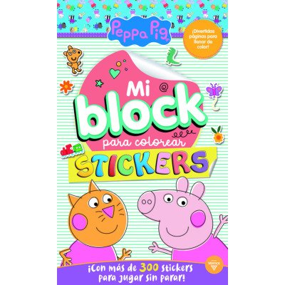 Mi block +stickers Peppa Pig Editorial Vértice