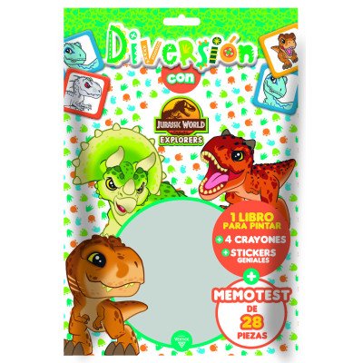 Flow pack Diversion con Jurassic Editorial Vértice