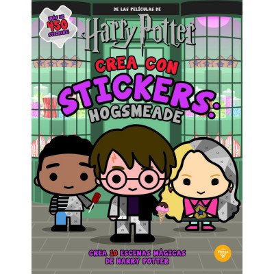 Libro Creando con stickers Harry Potter x44 páginas Editorial Vértice