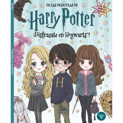 Libro Harry Potter Disfrázate en Hogwarts x96 páginas Editorial Vértice