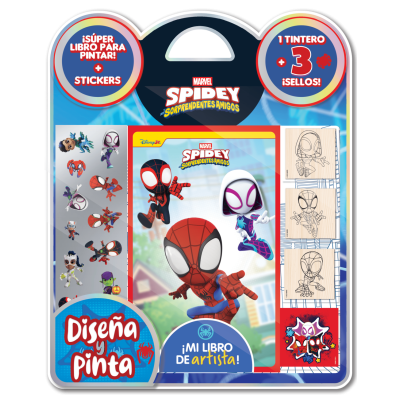 Blister diseña y pinta Spidey & Friends Editorial Vértice