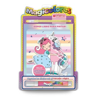 Blister Magicolores Unicornios Editorial Vértice