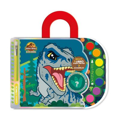 Blister de Acuarelas Jurassic Explorer Editorial Vértice