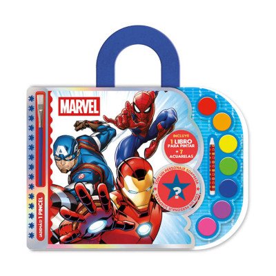 Blister de Acuarelas Marvel Editorial Vértice