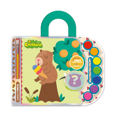 Blister de Acuarelas Capibara Editorial Vértice