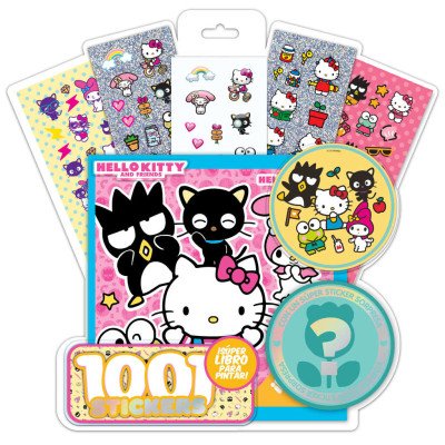 Blister de 1001 stickers Hello Kitty Editorial Vértice