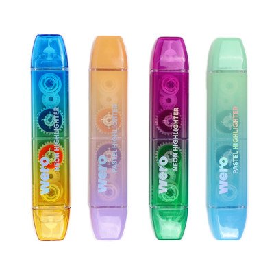 Resaltador Neón + corrector x unidad Wero