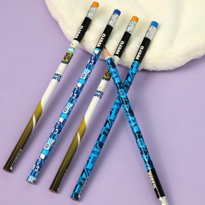 Lápiz negro con goma AFA x unidad Wero