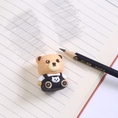 Goma 3D Bears in black x unidad Wero
