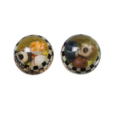 Bola con 3 Gomas 3D  para decorar lápices Wero