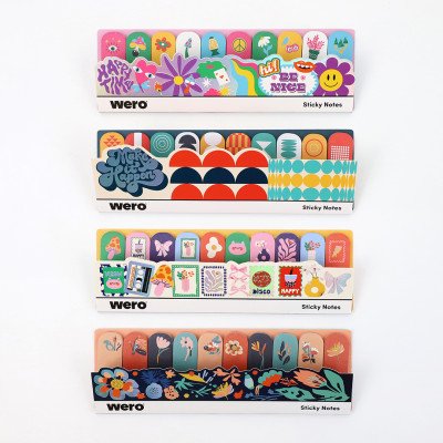 Sticky Notes My hobbies/happy time/bouquet Wero