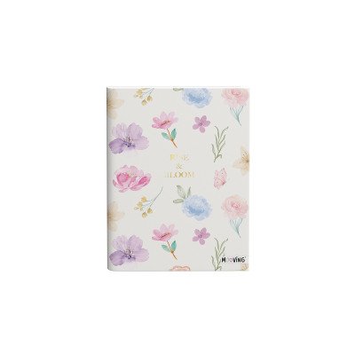 Cuaderno 16x21 cm cosido tapa flexible Garden x48 hojas rayado Mooving