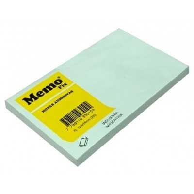 Nota adhesiva XL COLOR PASTEL 127x74 mm x100 Memo Fix